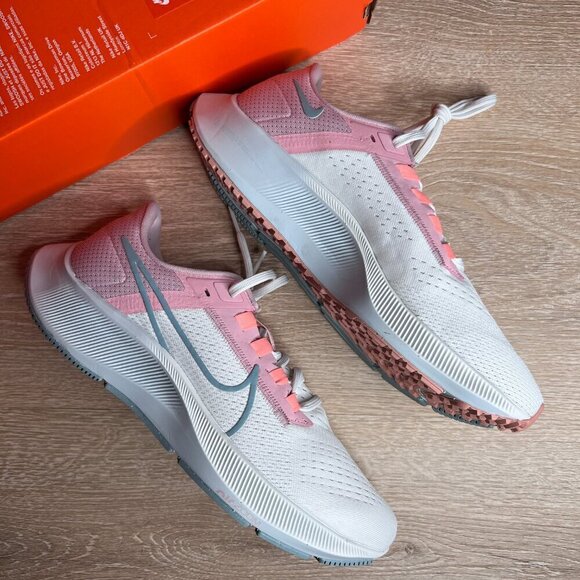 Nike Air Zoom Pegasus 38 Sail Ocean Cube Pink Crimson - Picture 5 of 11